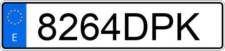 Numer rejestracyjny 8264DPK posiada BMW SERIE 3 Numer rejestracyjny 8264DPK posiada BMW SERIE 3