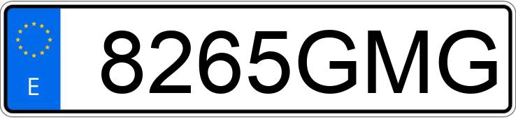 Numer rejestracyjny 8265GMG posiada FORD MONDEO