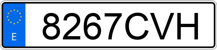 Numer rejestracyjny 8267CVH posiada VOLKSWAGEN TOURAN Numer rejestracyjny 8267CVH posiada VOLKSWAGEN TOURAN