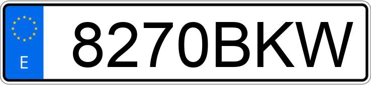 Numer rejestracyjny 8270BKW posiada OPEL VECTRA Numer rejestracyjny 8270BKW posiada OPEL VECTRA