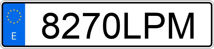 Numer rejestracyjny 8270LPM posiada AUDI Q3 SPORTBACK Numer rejestracyjny 8270LPM posiada AUDI Q3 SPORTBACK