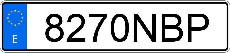 Numer rejestracyjny 8270NBP posiada LANCIA YPSILON