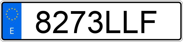 Numer rejestracyjny 8273LLF posiada NISSAN QASHQAI