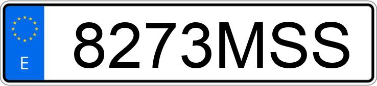 Numer rejestracyjny 8273MSS posiada SEAT LEON Numer rejestracyjny 8273MSS posiada SEAT LEON