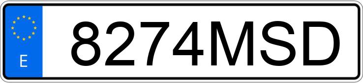 Numer rejestracyjny 8274MSD posiada AUDI A6 Numer rejestracyjny 8274MSD posiada AUDI A6