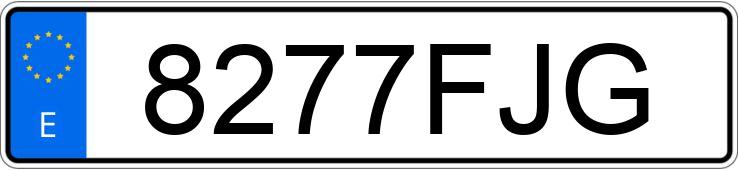 Numer rejestracyjny 8277FJG posiada SUBARU IMPREZA Numer rejestracyjny 8277FJG posiada SUBARU IMPREZA