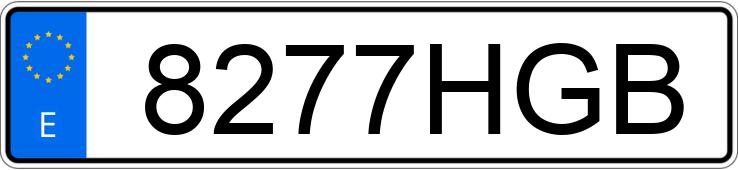 Numer rejestracyjny 8277HGB posiada FORD FIESTA Numer rejestracyjny 8277HGB posiada FORD FIESTA