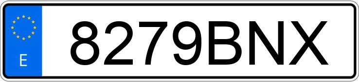 Numer rejestracyjny 8279BNX posiada CITROEN BERLINGO