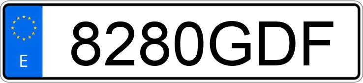 Numer rejestracyjny 8280GDF posiada PEUGEOT 308 Numer rejestracyjny 8280GDF posiada PEUGEOT 308
