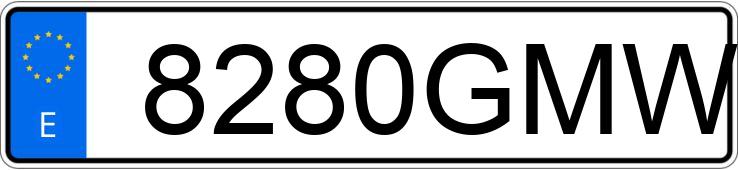 Numer rejestracyjny 8280GMW posiada PEUGEOT 207 Numer rejestracyjny 8280GMW posiada PEUGEOT 207