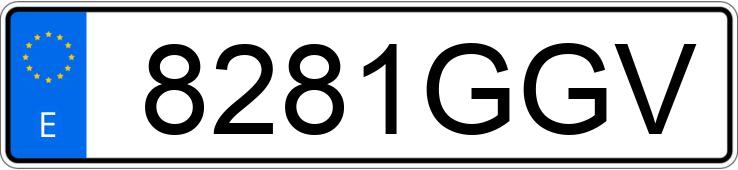 Numer rejestracyjny 8281GGV posiada MERCEDES GL (164)