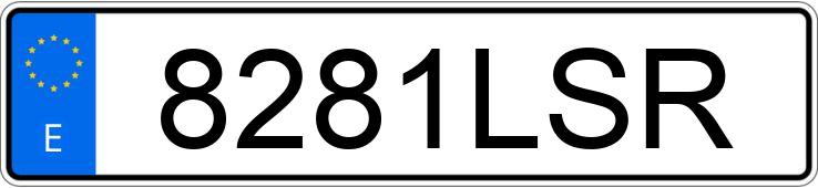 Numer rejestracyjny 8281LSR posiada KIA NIRO Numer rejestracyjny 8281LSR posiada KIA NIRO