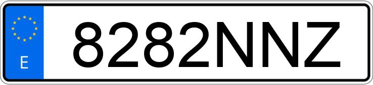 Numer rejestracyjny 8282NNZ posiada AUDI Q5 Numer rejestracyjny 8282NNZ posiada AUDI Q5