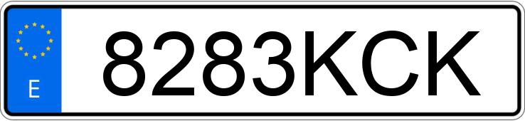 Numer rejestracyjny 8283KCK posiada BMW X4 Numer rejestracyjny 8283KCK posiada BMW X4