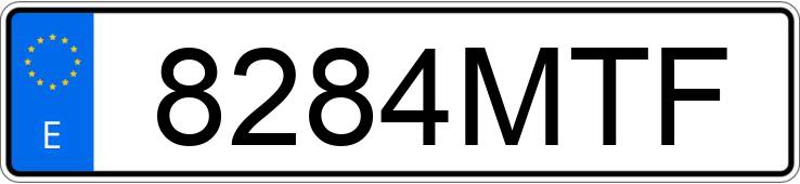 Numer rejestracyjny 8284MTF posiada SYM JET 14 Numer rejestracyjny 8284MTF posiada SYM JET 14