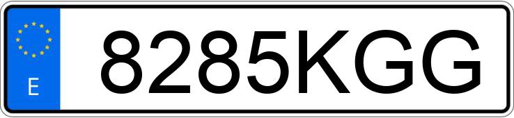 Numer rejestracyjny 8285KGG posiada HYUNDAI I30