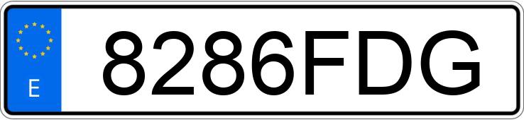 Numer rejestracyjny 8286FDG posiada HYOSUNG AQUILA