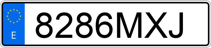 Numer rejestracyjny 8286MXJ posiada FORD PUMA