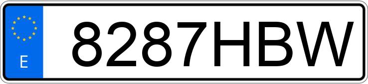 Numer rejestracyjny 8287HBW posiada FORD FOCUS Numer rejestracyjny 8287HBW posiada FORD FOCUS