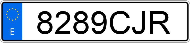Numer rejestracyjny 8289CJR posiada SAAB 9-5 Numer rejestracyjny 8289CJR posiada SAAB 9-5