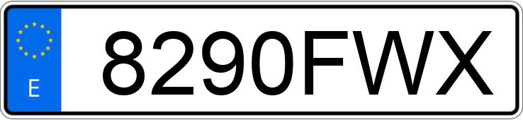 Numer rejestracyjny 8290FWX posiada RENAULT LAGUNA Numer rejestracyjny 8290FWX posiada RENAULT LAGUNA