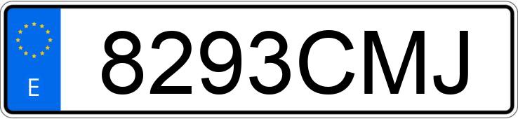 Numer rejestracyjny 8293CMJ posiada BMW SERIE 5 Numer rejestracyjny 8293CMJ posiada BMW SERIE 5