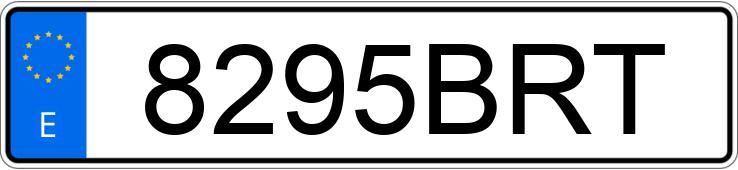 Numer rejestracyjny 8295BRT posiada CITROEN SAXO Numer rejestracyjny 8295BRT posiada CITROEN SAXO