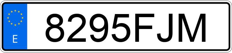 Numer rejestracyjny 8295FJM posiada Opel ZAFIRA