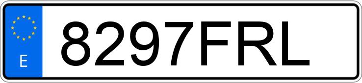 Numer rejestracyjny 8297FRL posiada FORD FOCUS