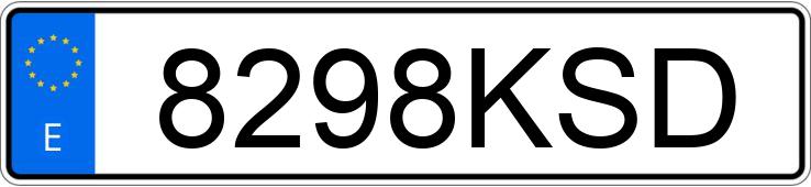 Numer rejestracyjny 8298KSD posiada SUZUKI IGNIS Numer rejestracyjny 8298KSD posiada SUZUKI IGNIS