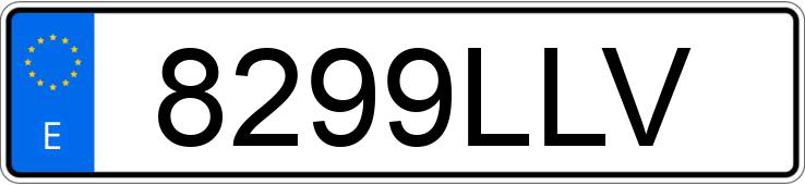 Numer rejestracyjny 8299LLV posiada OPEL CORSA