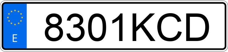 Numer rejestracyjny 8301KCD posiada CITROEN C4