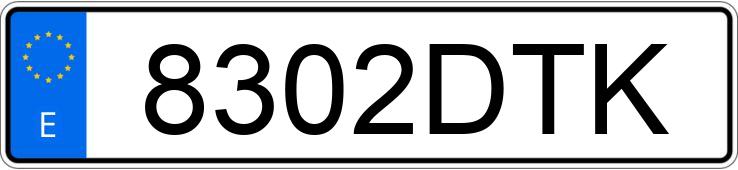 Numer rejestracyjny 8302DTK posiada OPEL ASTRA Numer rejestracyjny 8302DTK posiada OPEL ASTRA