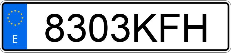 Numer rejestracyjny 8303KFH posiada SEAT TOLEDO SPORT 1.9 TDI 110 Numer rejestracyjny 8303KFH posiada SEAT TOLEDO SPORT 1.9 TDI 110