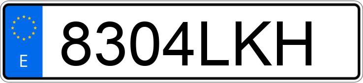 Numer rejestracyjny 8304LKH posiada RENAULT K 440 DTI13