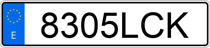 Numer rejestracyjny 8305LCK posiada FORD RANGER Numer rejestracyjny 8305LCK posiada FORD RANGER
