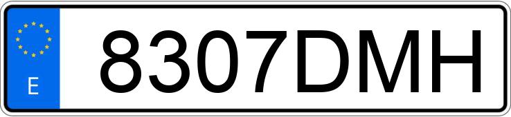 Numer rejestracyjny 8307DMH posiada MINI MINI Numer rejestracyjny 8307DMH posiada MINI MINI