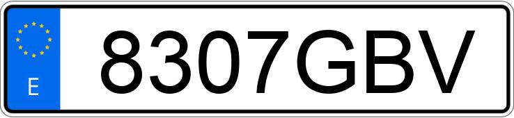 Numer rejestracyjny 8307GBV posiada OPEL ASTRA GTC