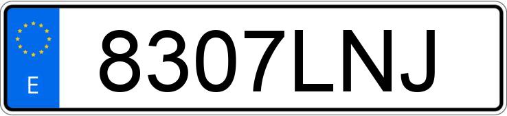 Numer rejestracyjny 8307LNJ posiada NISSAN QASHQAI Numer rejestracyjny 8307LNJ posiada NISSAN QASHQAI