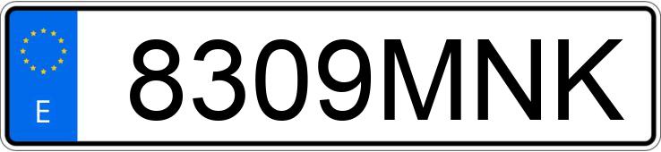 Numer rejestracyjny 8309MNK posiada MINI MINI Numer rejestracyjny 8309MNK posiada MINI MINI