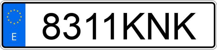 Numer rejestracyjny 8311KNK posiada AUDI A4 Numer rejestracyjny 8311KNK posiada AUDI A4