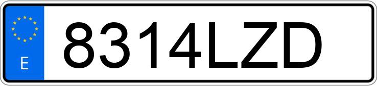 Numer rejestracyjny 8314LZD posiada LYNK & CO 01