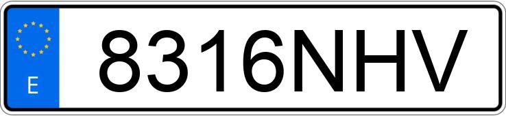 Numer rejestracyjny 8316NHV posiada EBRO S700 Numer rejestracyjny 8316NHV posiada EBRO S700