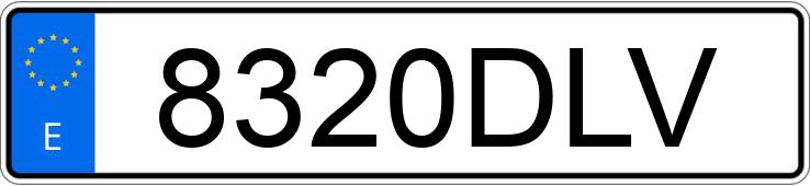 Numer rejestracyjny 8320DLV posiada BMW SERIE 3 Numer rejestracyjny 8320DLV posiada BMW SERIE 3