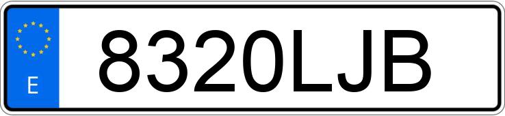 Numer rejestracyjny 8320LJB posiada RENAULT MASTER Numer rejestracyjny 8320LJB posiada RENAULT MASTER