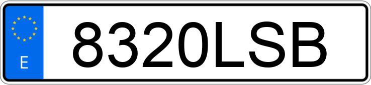 Numer rejestracyjny 8320LSB posiada CITROEN BERLINGO