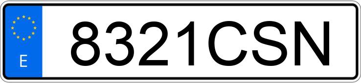 Numer rejestracyjny 8321CSN posiada MITSUBISHI MONTERO IO Numer rejestracyjny 8321CSN posiada MITSUBISHI MONTERO IO