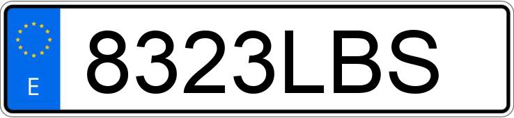 Numer rejestracyjny 8323LBS posiada KIA OPTIMA