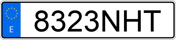 Numer rejestracyjny 8323NHT posiada OPEL CORSA