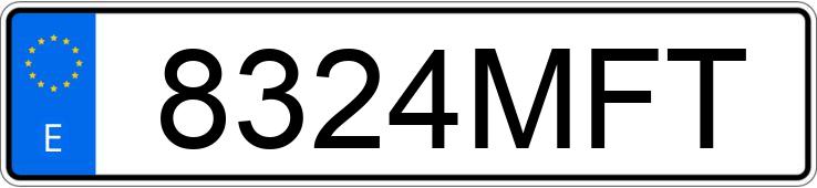 Numer rejestracyjny 8324MFT posiada JEEP AVENGER Numer rejestracyjny 8324MFT posiada JEEP AVENGER